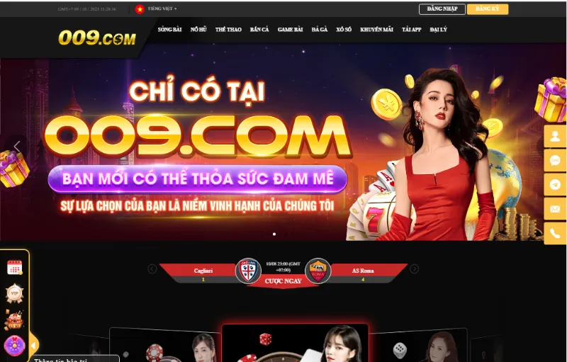 009 trang chủ
